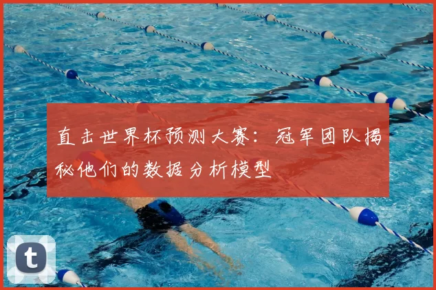 直击世界杯预测大赛:冠军团队揭秘他们的数据分析模型