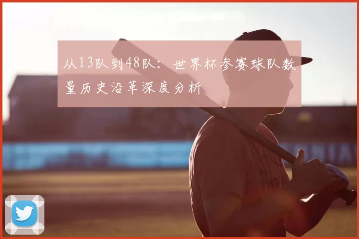 从13队到48队:世界杯参赛球队数量历史沿革深度分析
